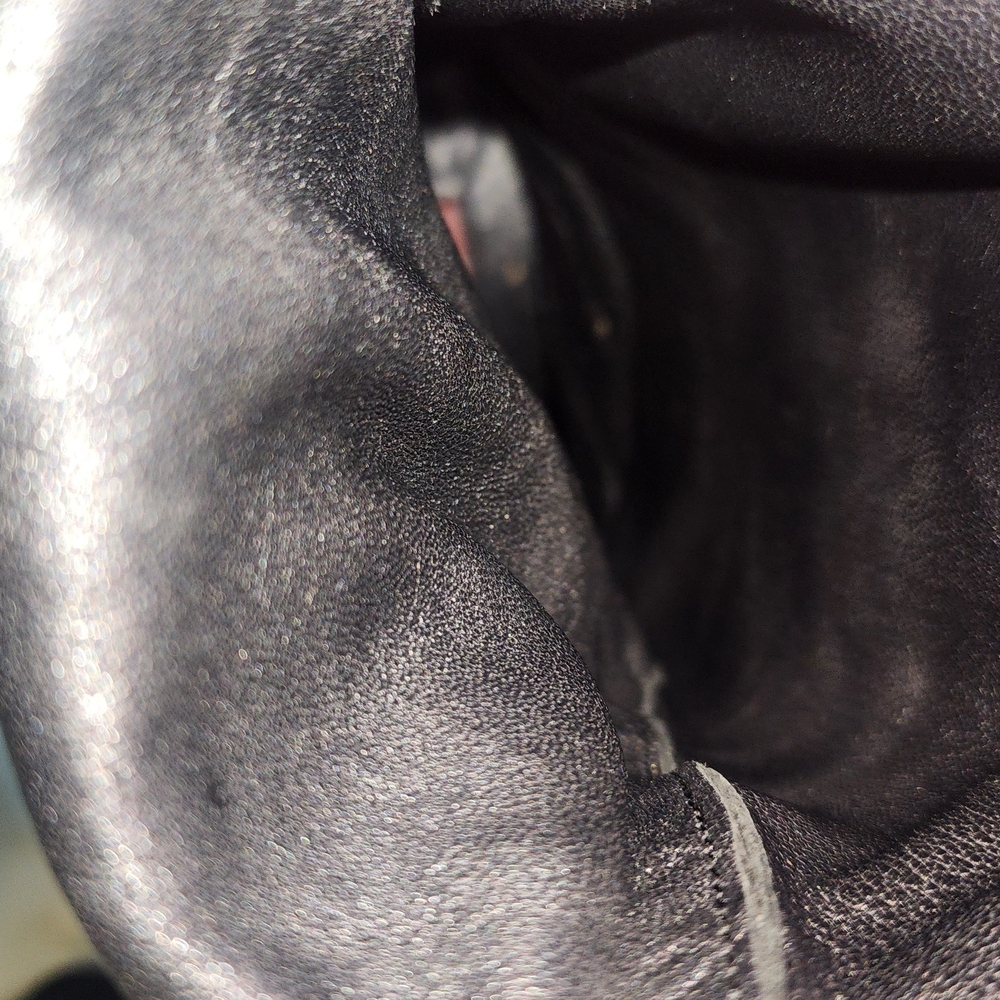 Prada Black Suede Knee Boots - Picture 6 of 8